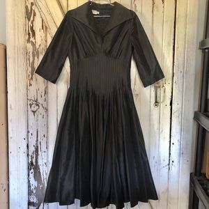 TERI JON Rickie Freeman Black Dress Size 8